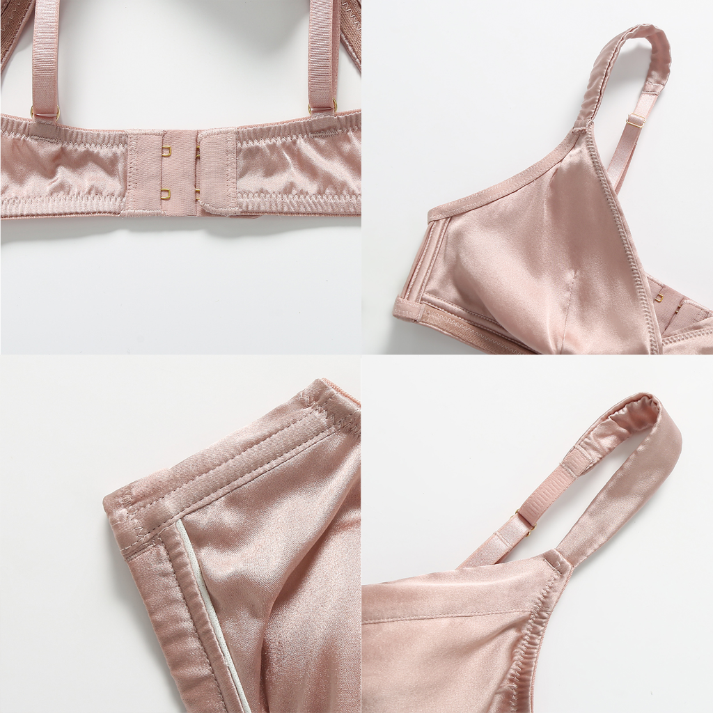 Soutien-gorge Triangulaire Soie Push-up