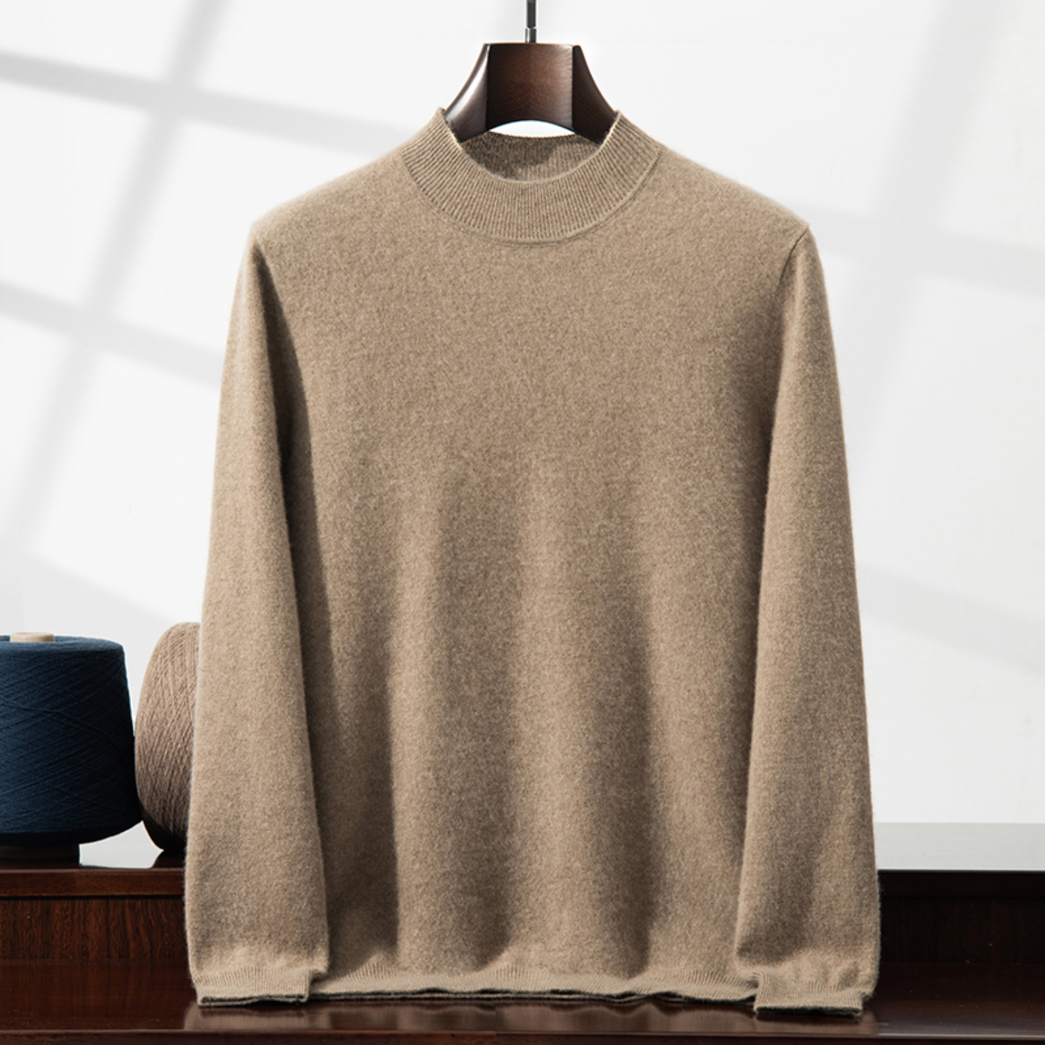 Pull Homme en Cachemire à un Col