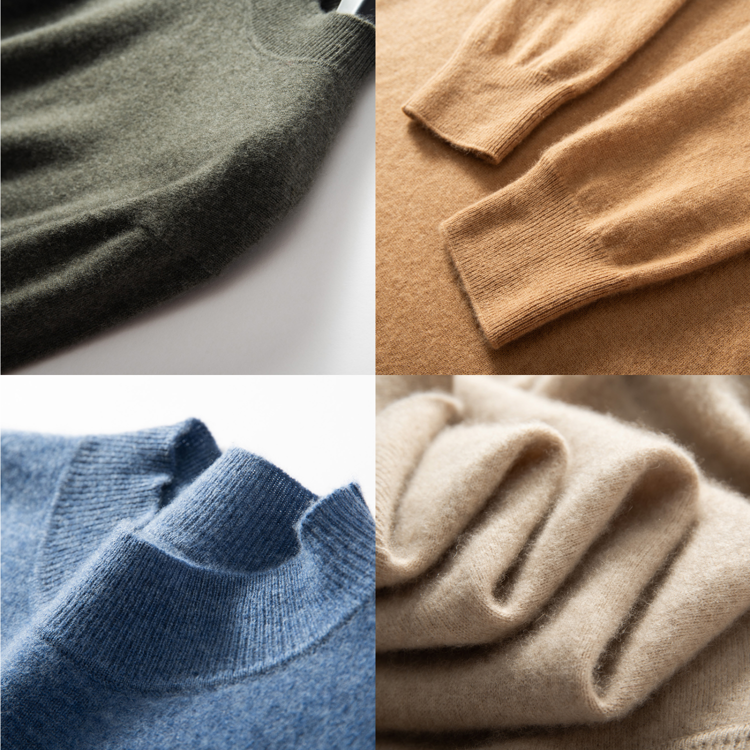 Pull Homme en Cachemire à un Col