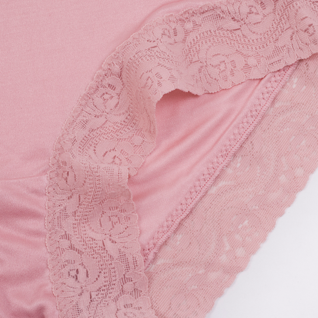 Culotte en Soie à Dentelle Femme