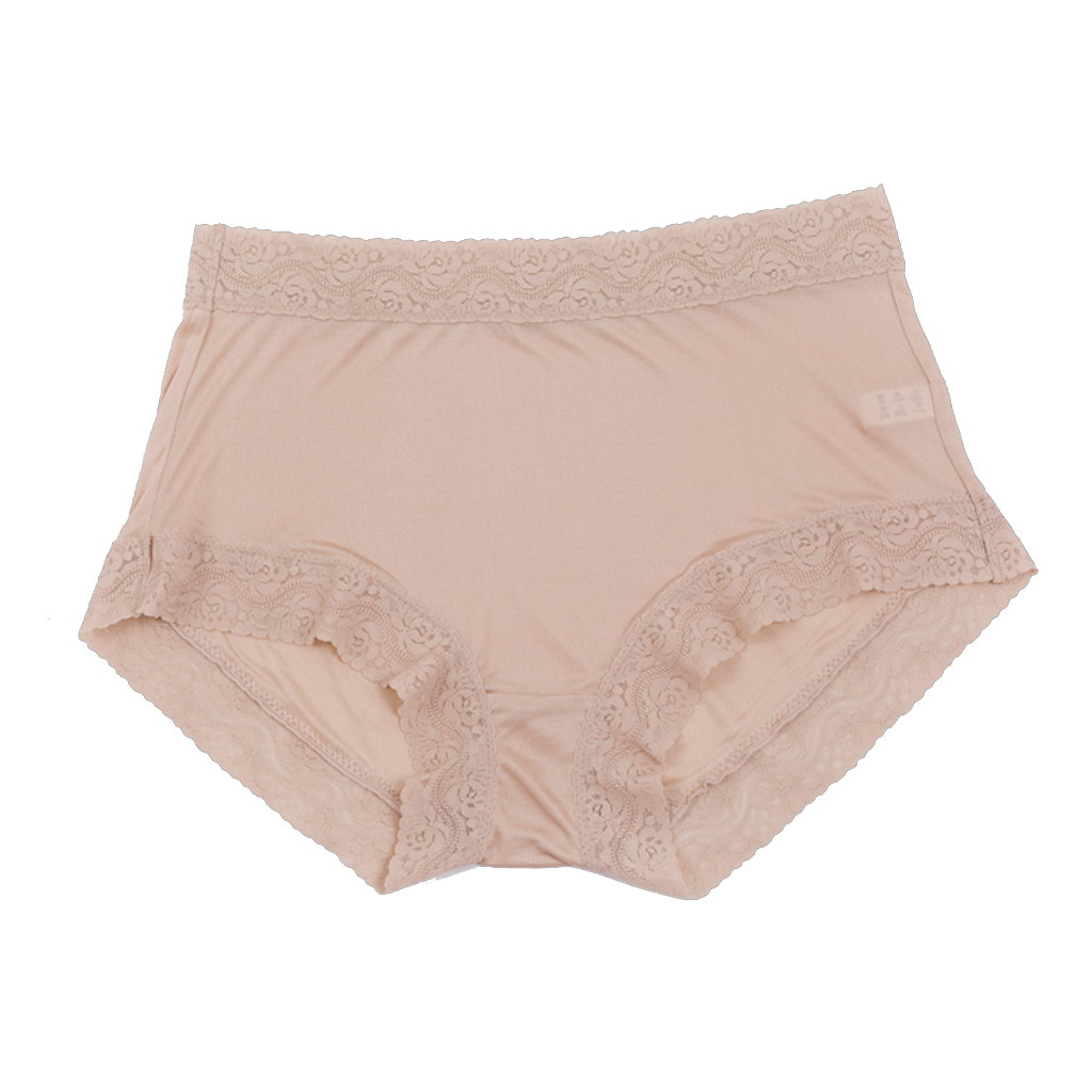 Culotte en Soie à Dentelle Femme