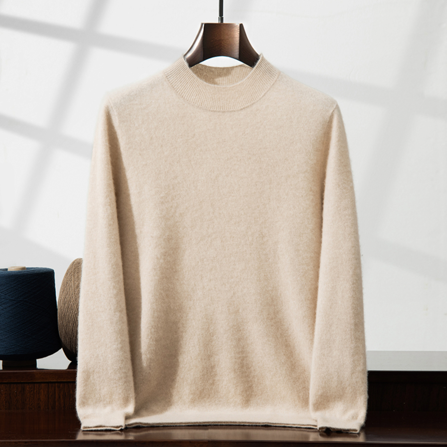 Pull Homme en Cachemire à un Col