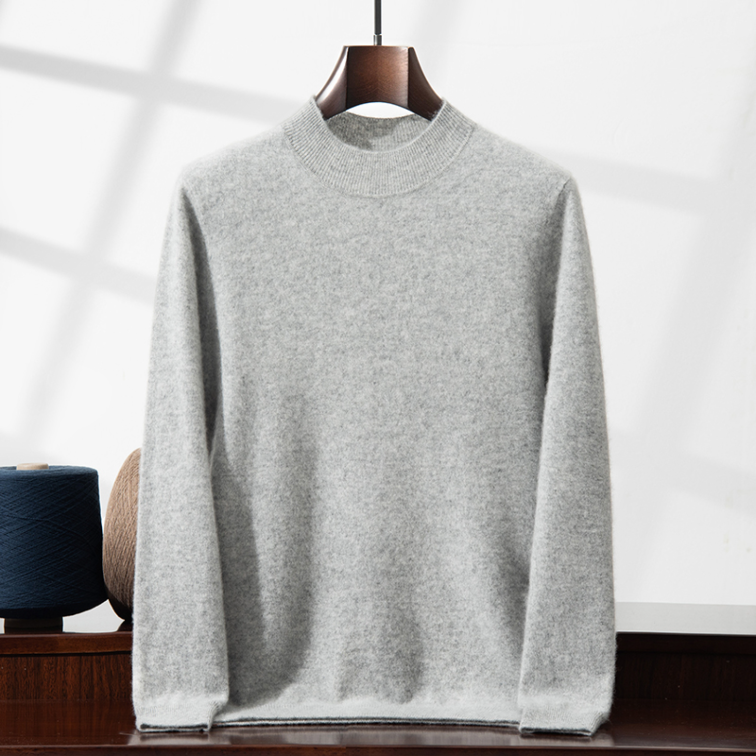 Pull Homme en Cachemire à un Col