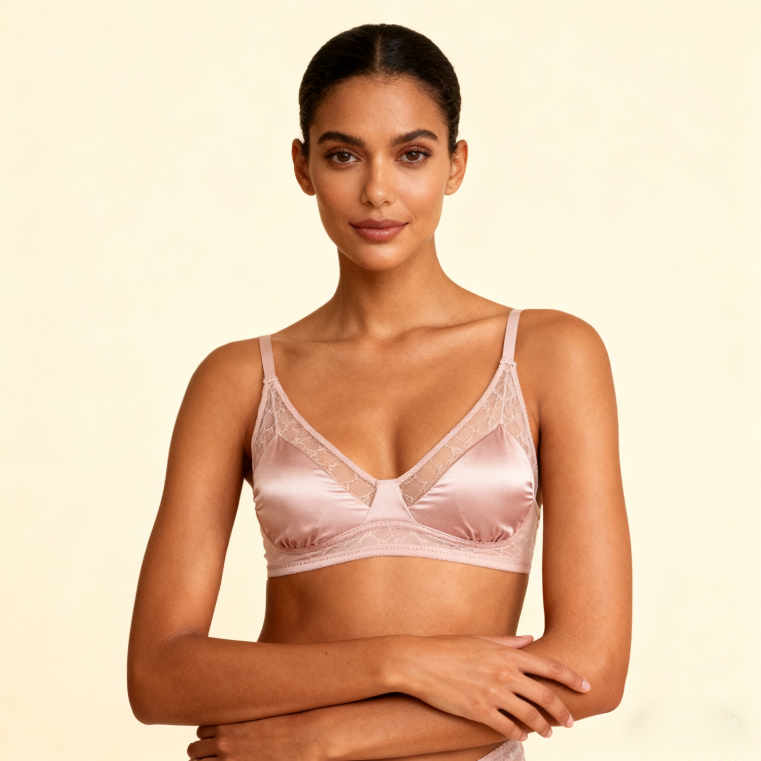 Brassière Triangulaire en Soie