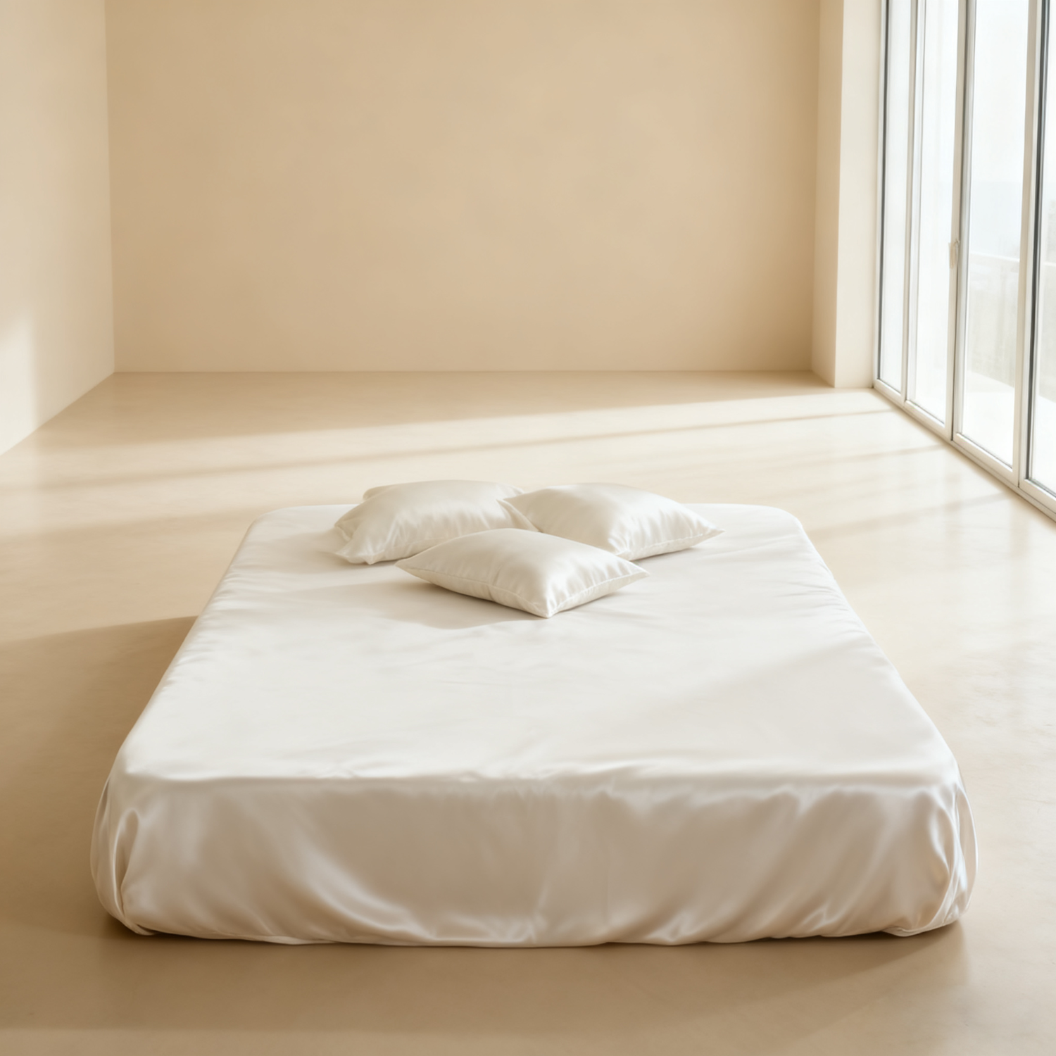 19 Momme Drap housse en soie