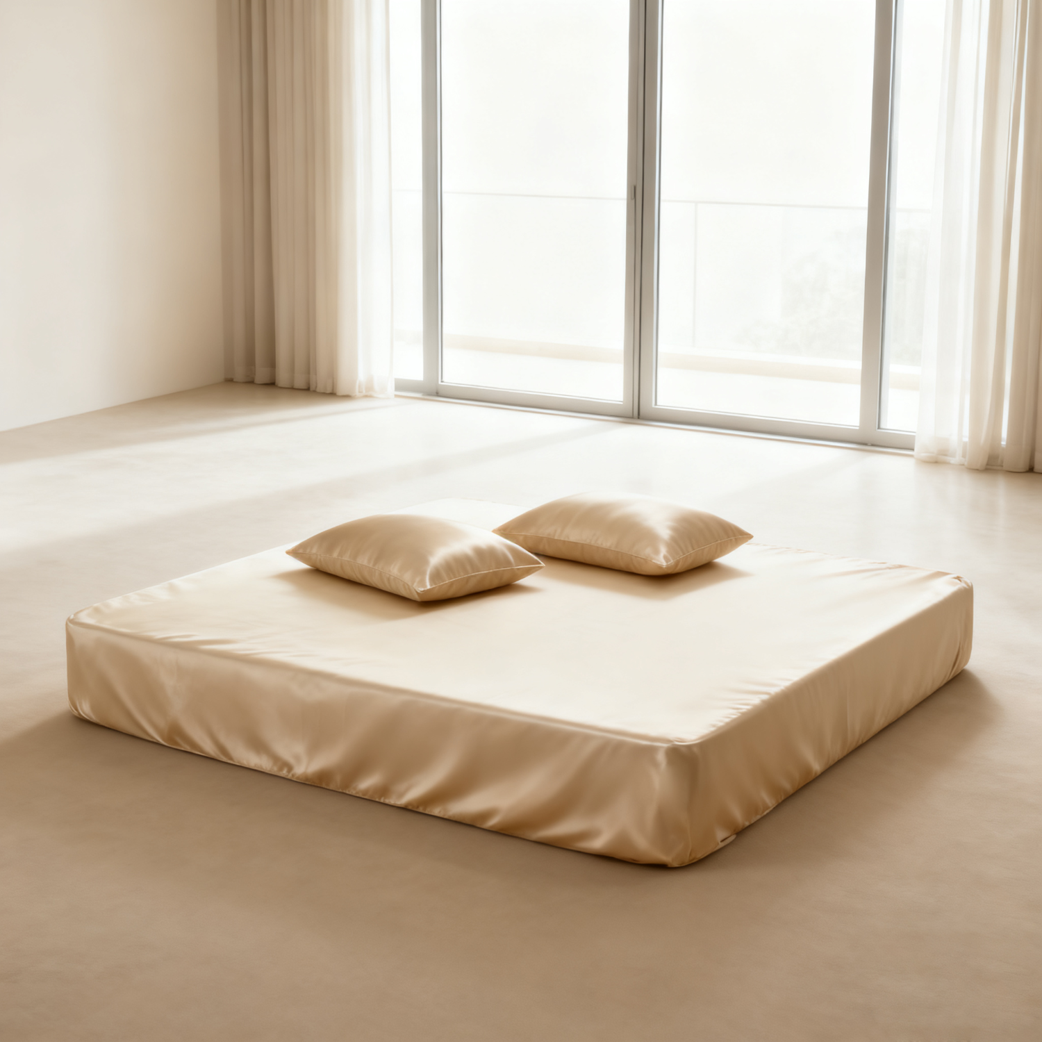 19 Momme Drap housse en soie