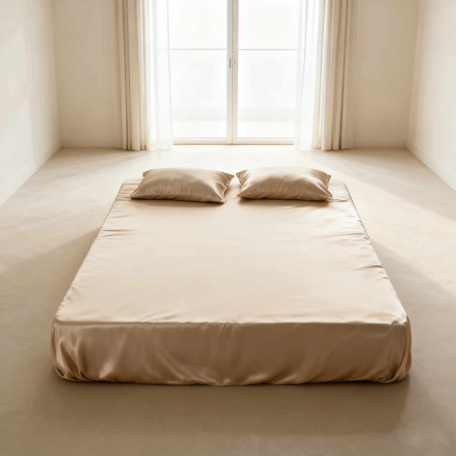 19 Momme Drap housse en soie