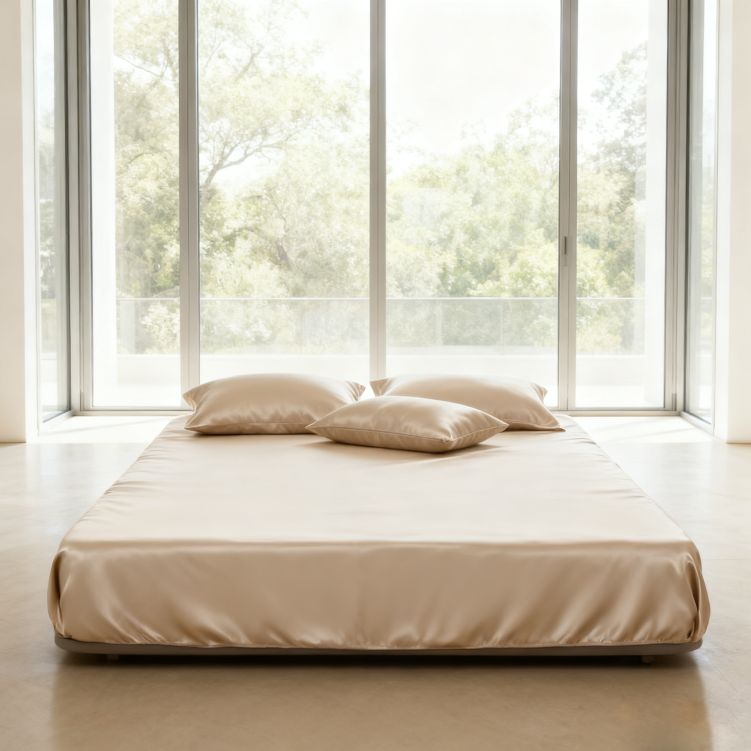 19 Momme Drap housse en soie