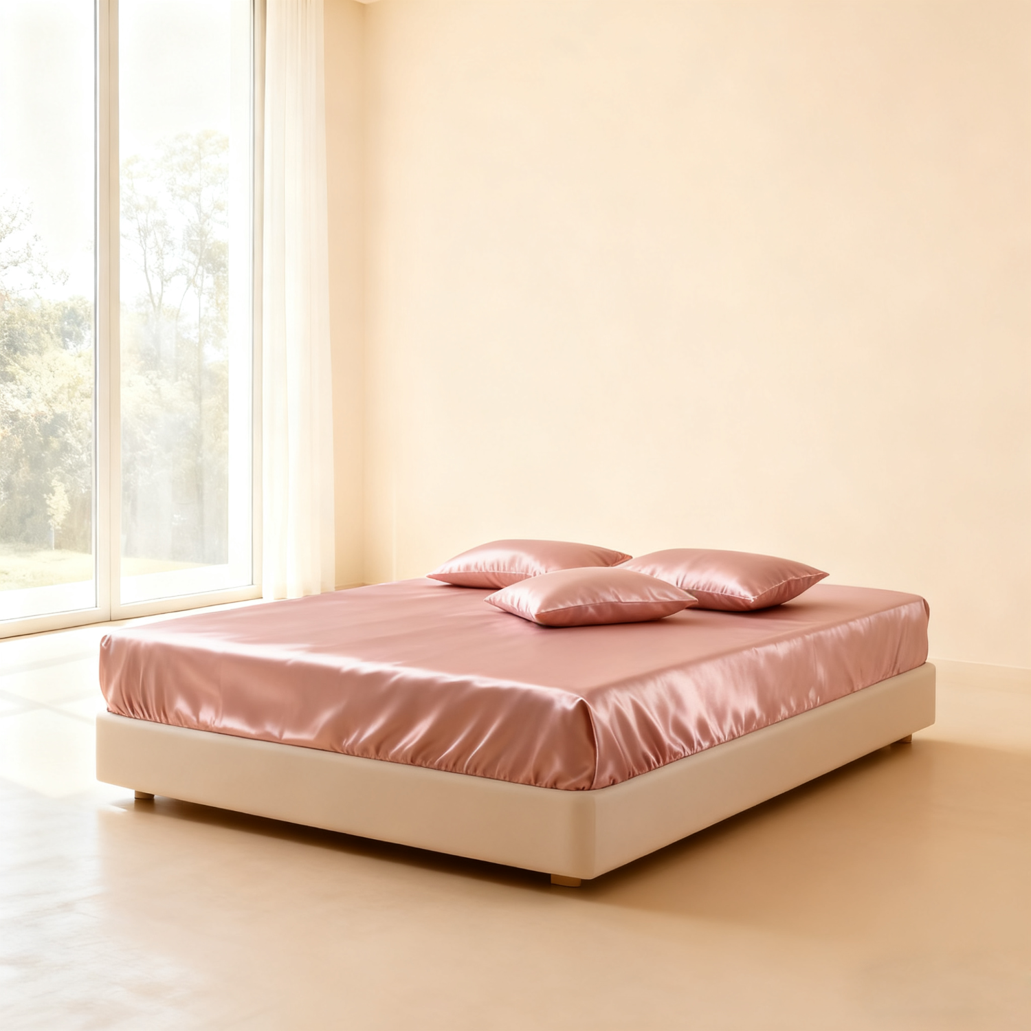 19 Momme Drap housse en soie