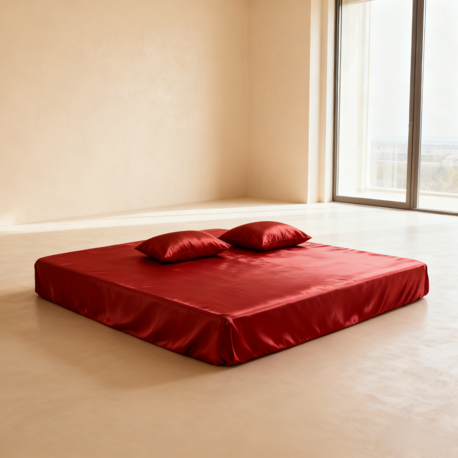 19 Momme Drap housse en soie