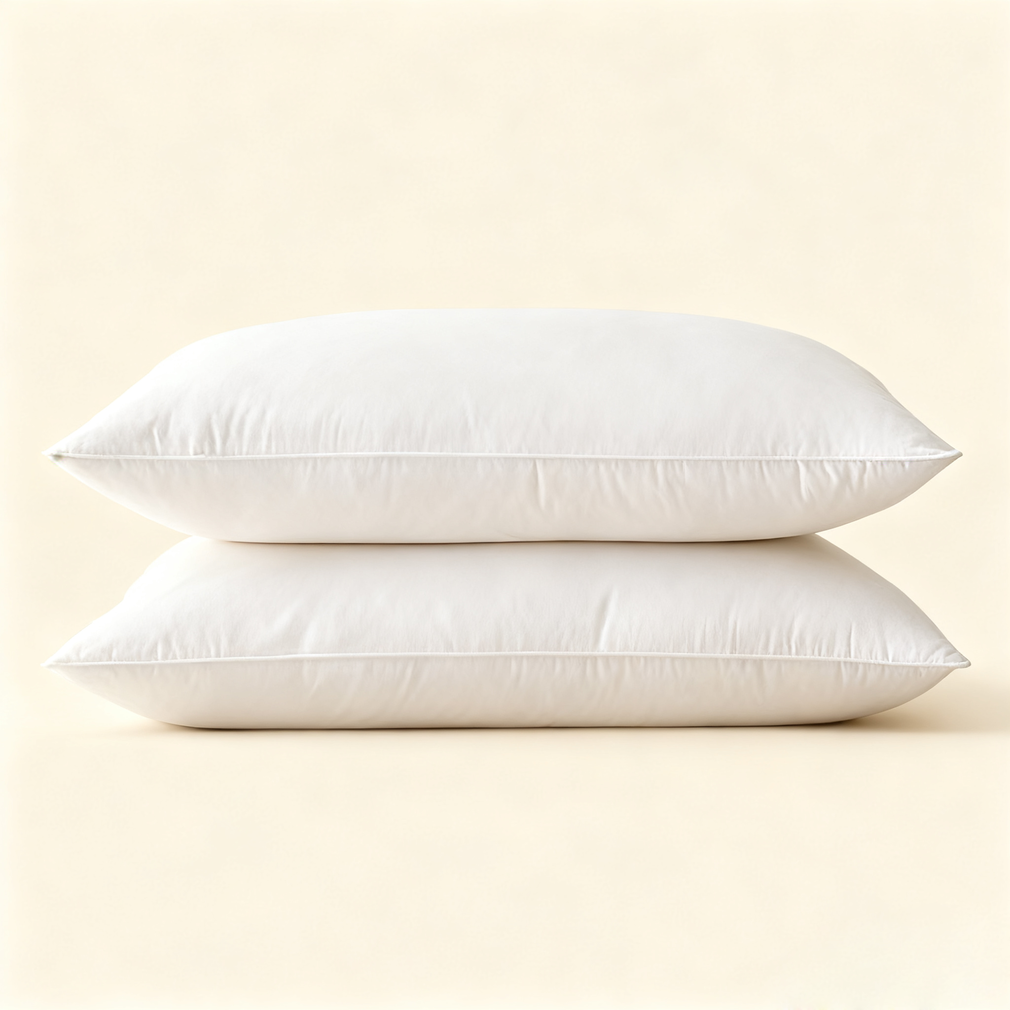 Oreiller en coton avec garnissage Soie