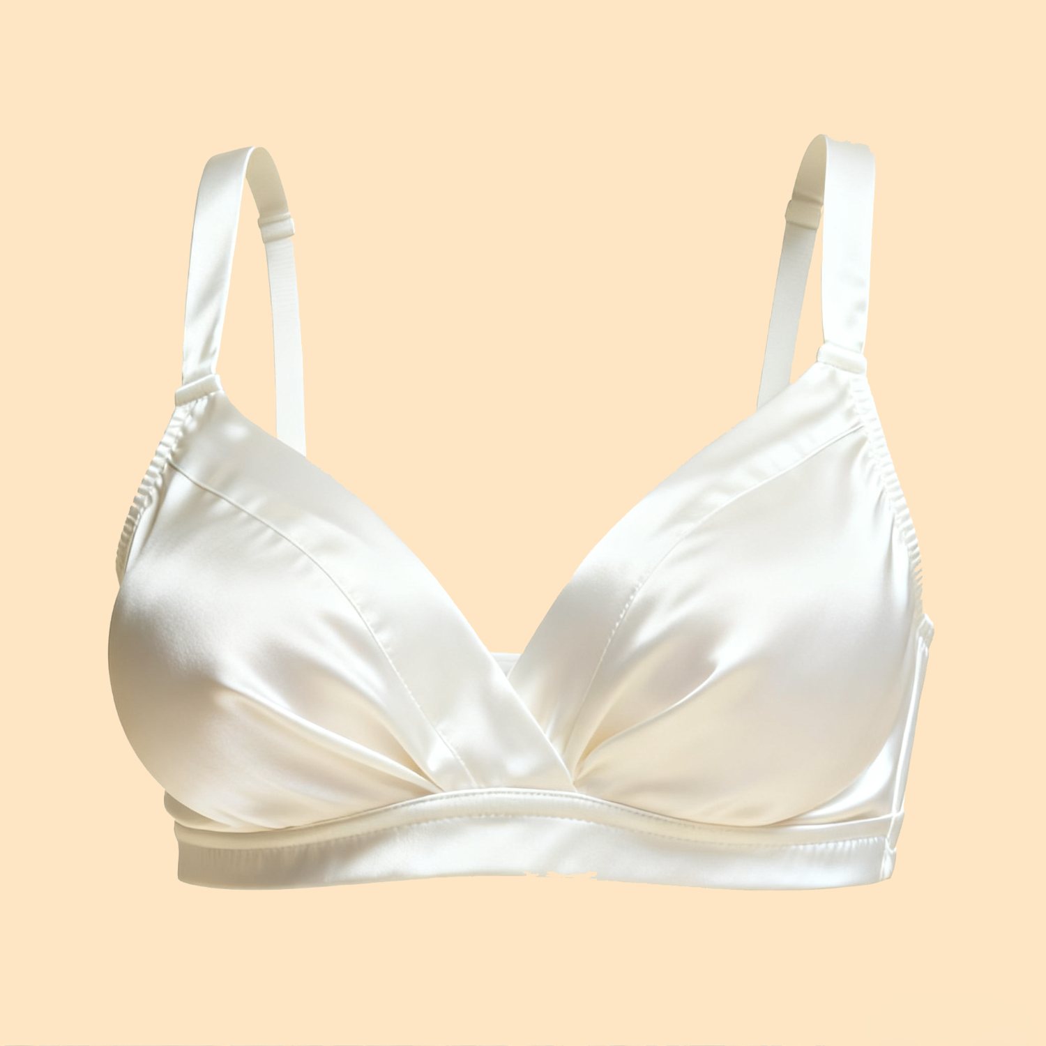Soutien-gorge Triangulaire Soie Push-up