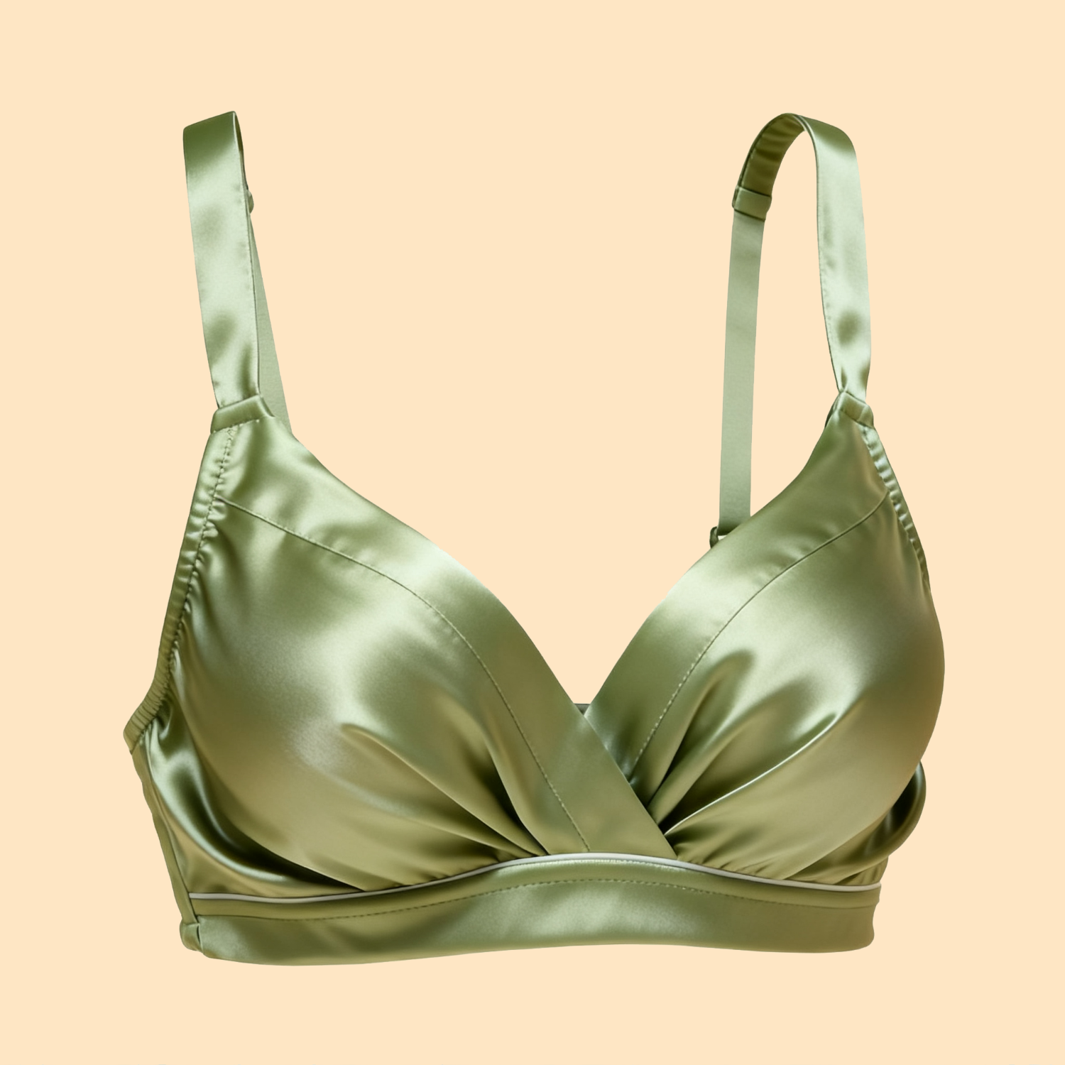 Soutien-gorge Triangulaire Soie Push-up