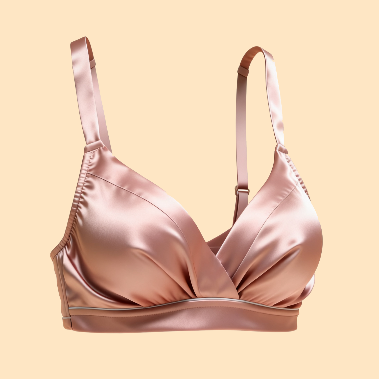 Soutien-gorge Triangulaire Soie Push-up