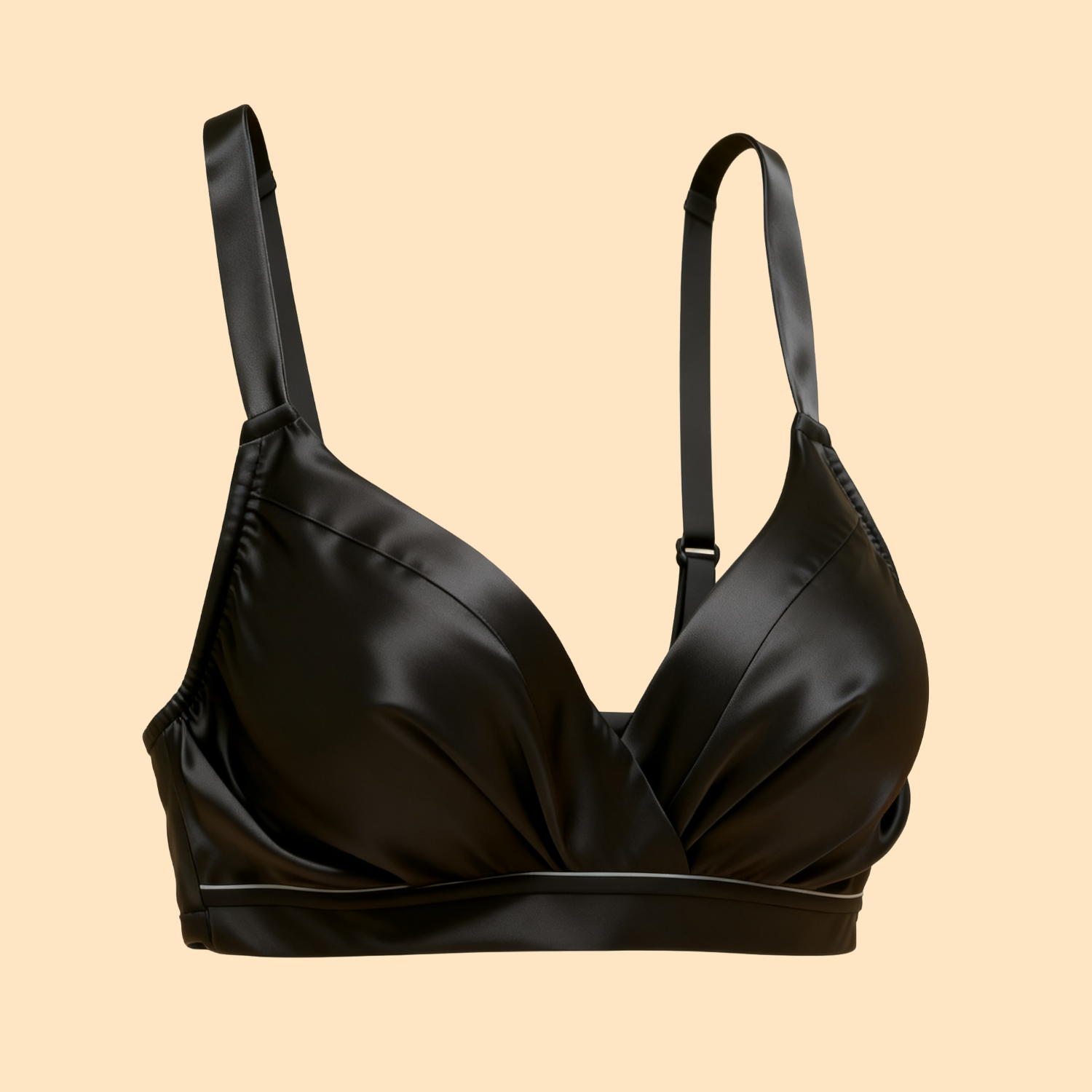 Soutien-gorge Triangulaire Soie Push-up