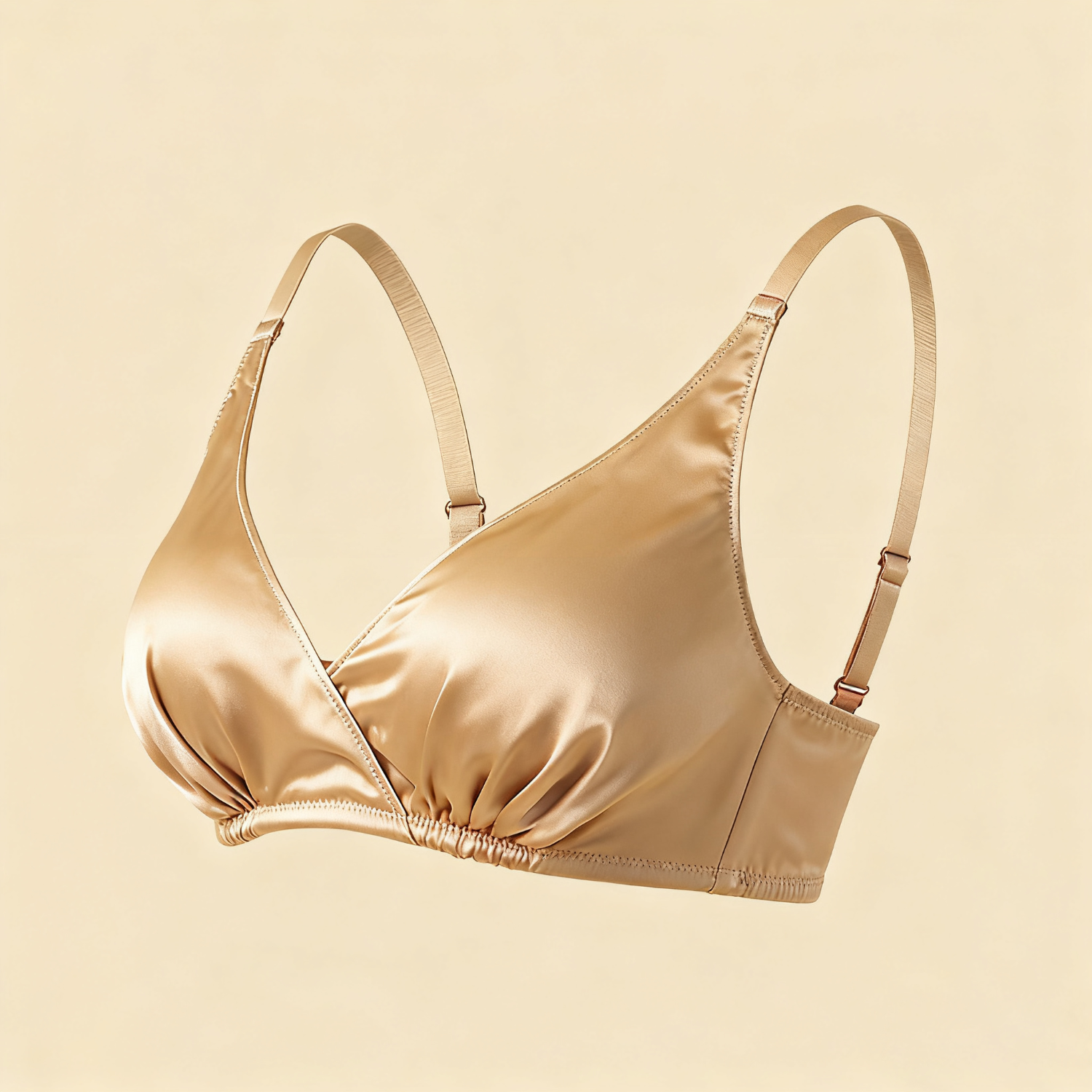 Soutien-gorge Soie Push-up sans Armatures