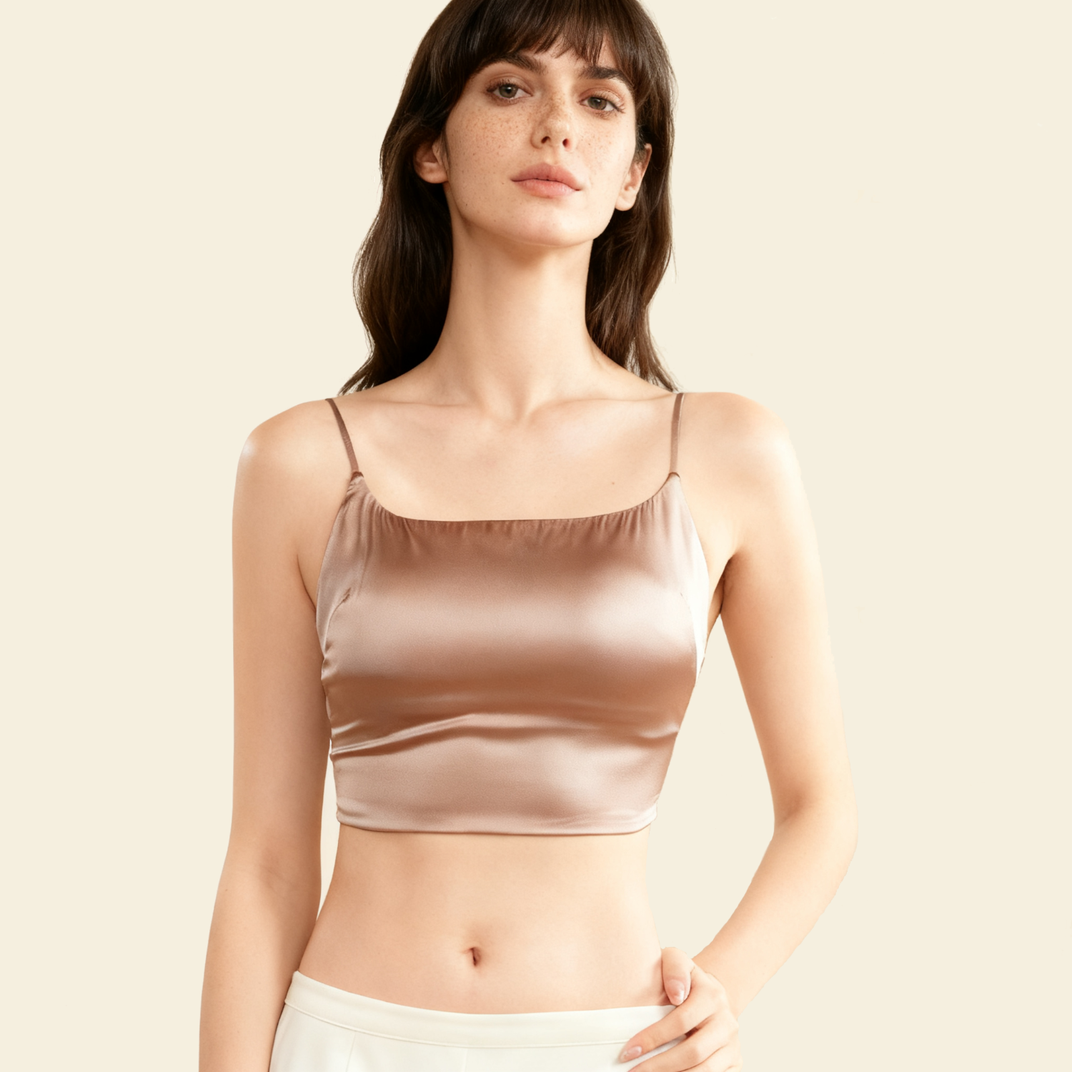 Soutien-gorge en Soie Bandeau