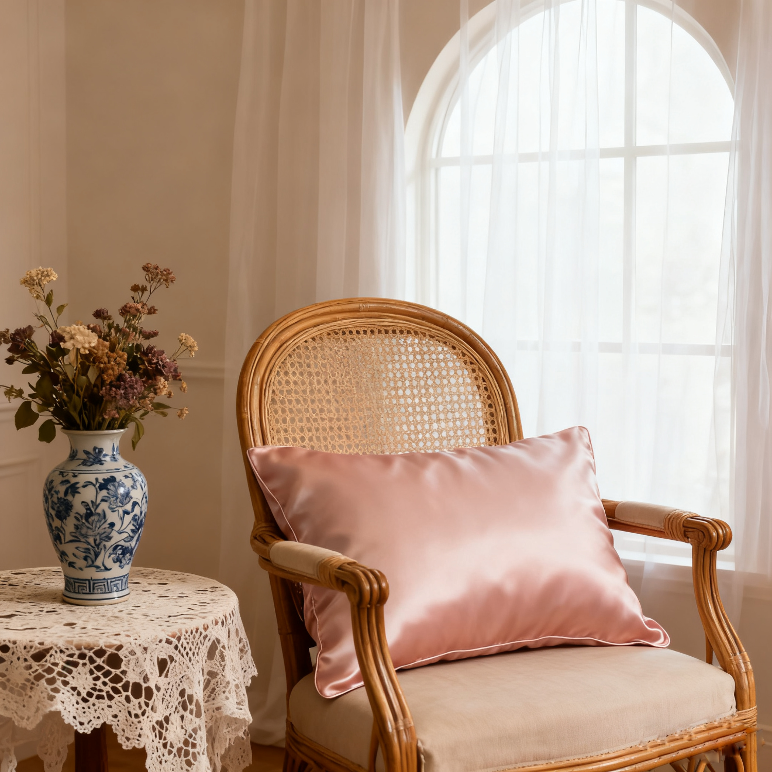 19 Momme Taie d'oreiller en soie couleur uni