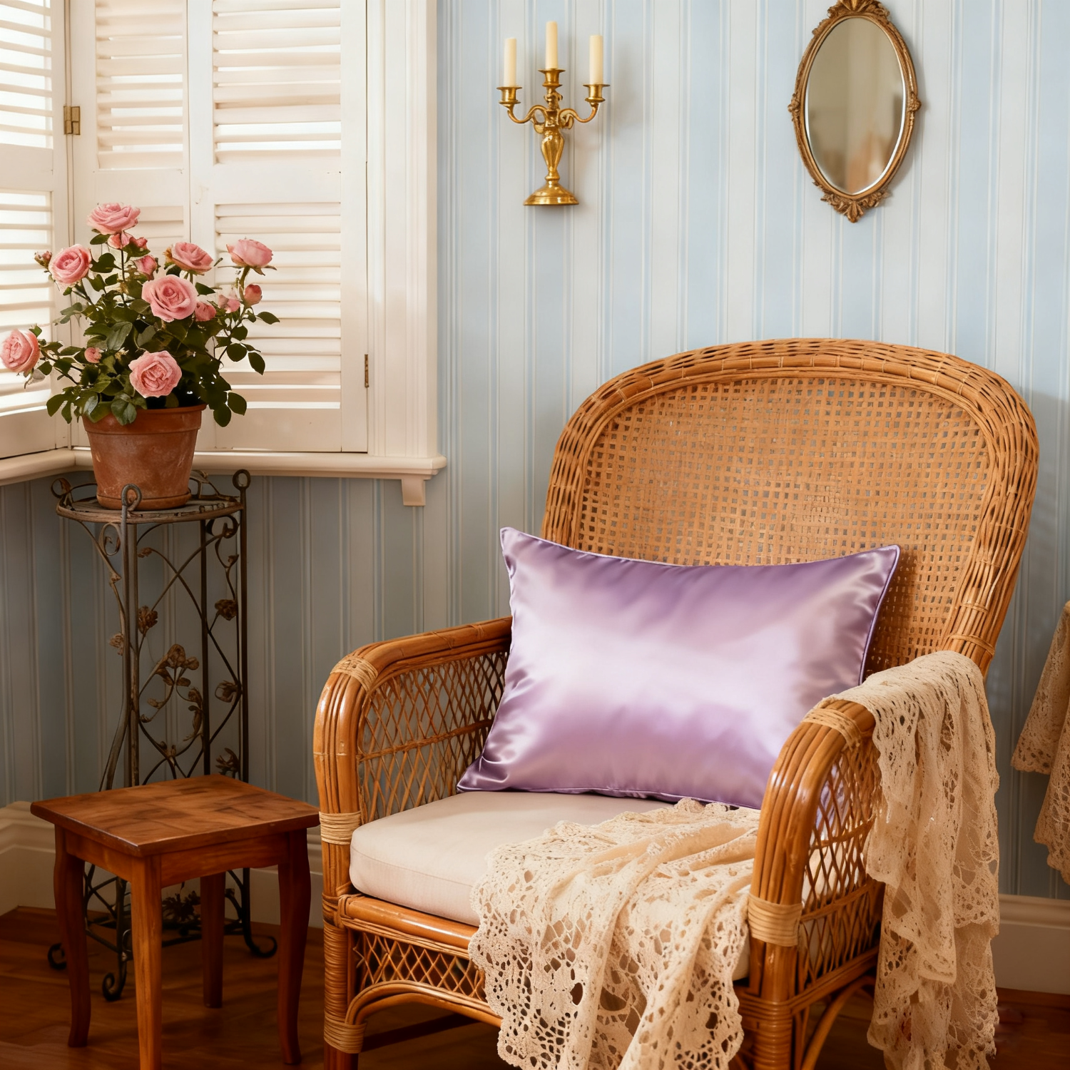 19 Momme Taie d'oreiller en soie couleur uni