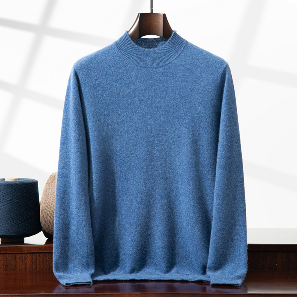 Pull Homme en Cachemire à un Col